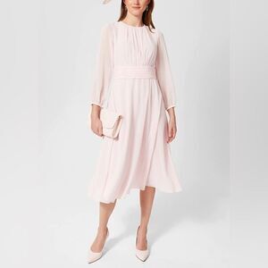 HOBBS
Arianne Dress  Pale-Pink